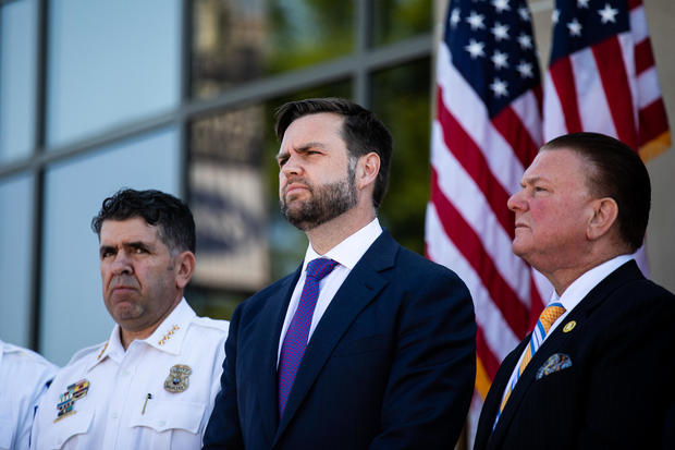 Vice Presidential Candidate JD Vance Speaks In Michigan 