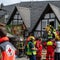 Part of Germany hotel collapses, killing at least 2 people, trapping others