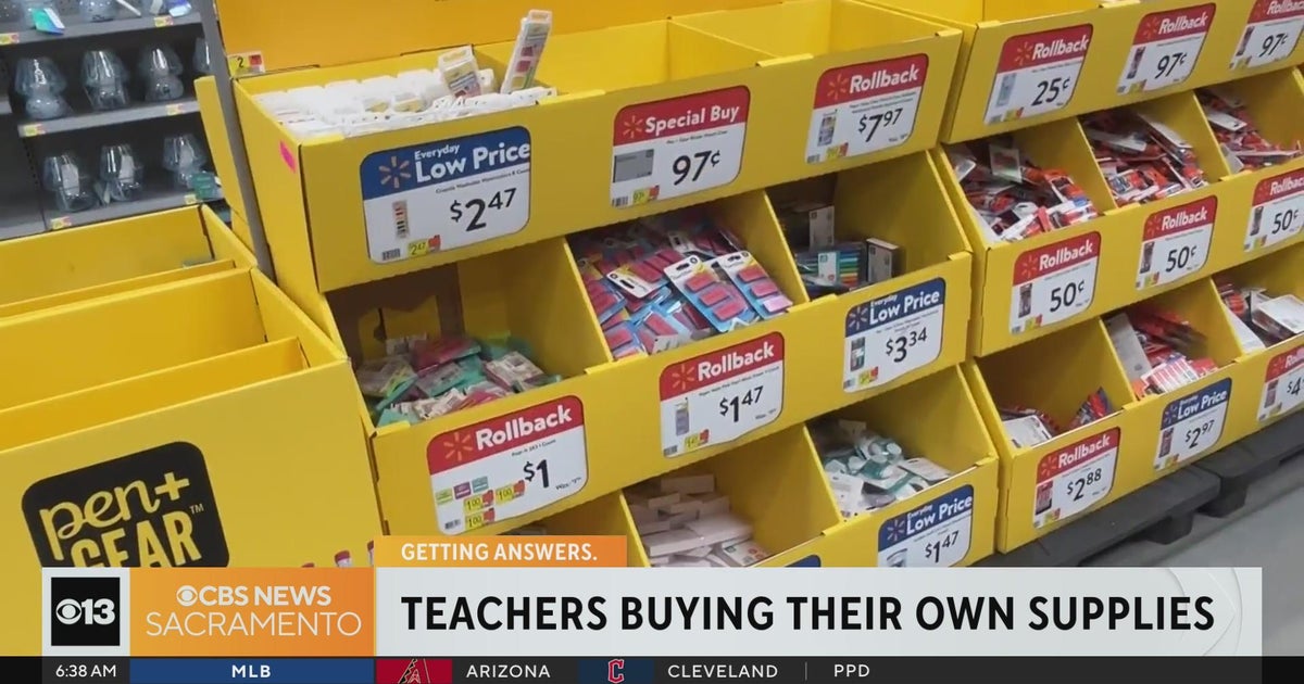 Teachers turning to crowdfunding sites for help with school supplies