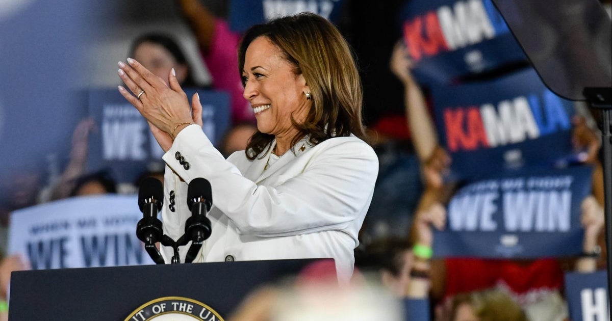 Kamala Harris spending second day in Detroit after North Carolina rally postponed by Debby
