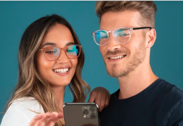 GlassesUSA Blue Light Filtering Prescription Eyewear 