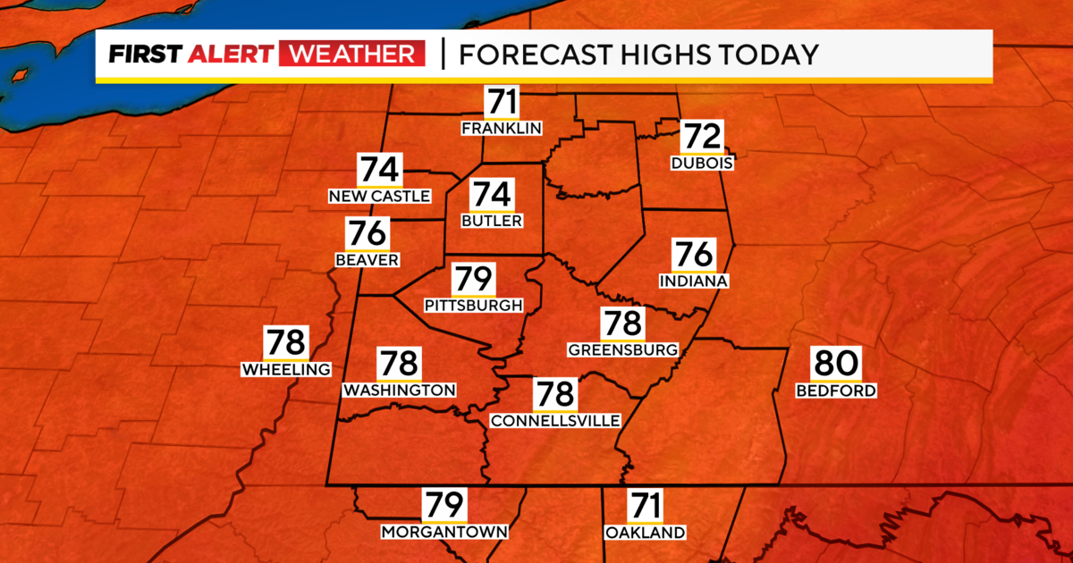 Pittsburgh to experience seasonable weather and dry conditions for most of the next week