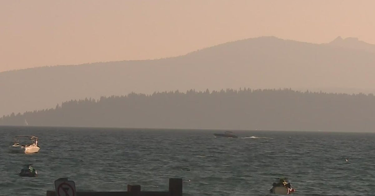 Smoke could impact Lake Tahoe visitors plans this weekend