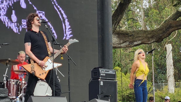 Amyl and the Sniffers at Outside Lands 2024