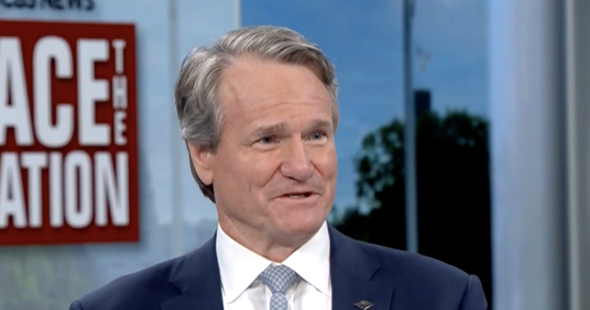 Transcript: Bank of America CEO Brian Moynihan on "Face the Nation," Aug. 11, 2024