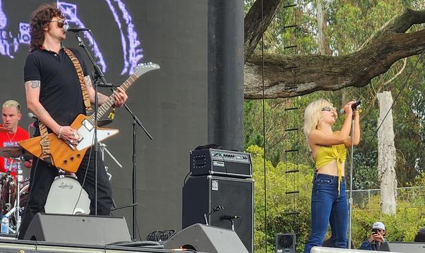 Amyl and the Sniffers at Outside Lands 2024 