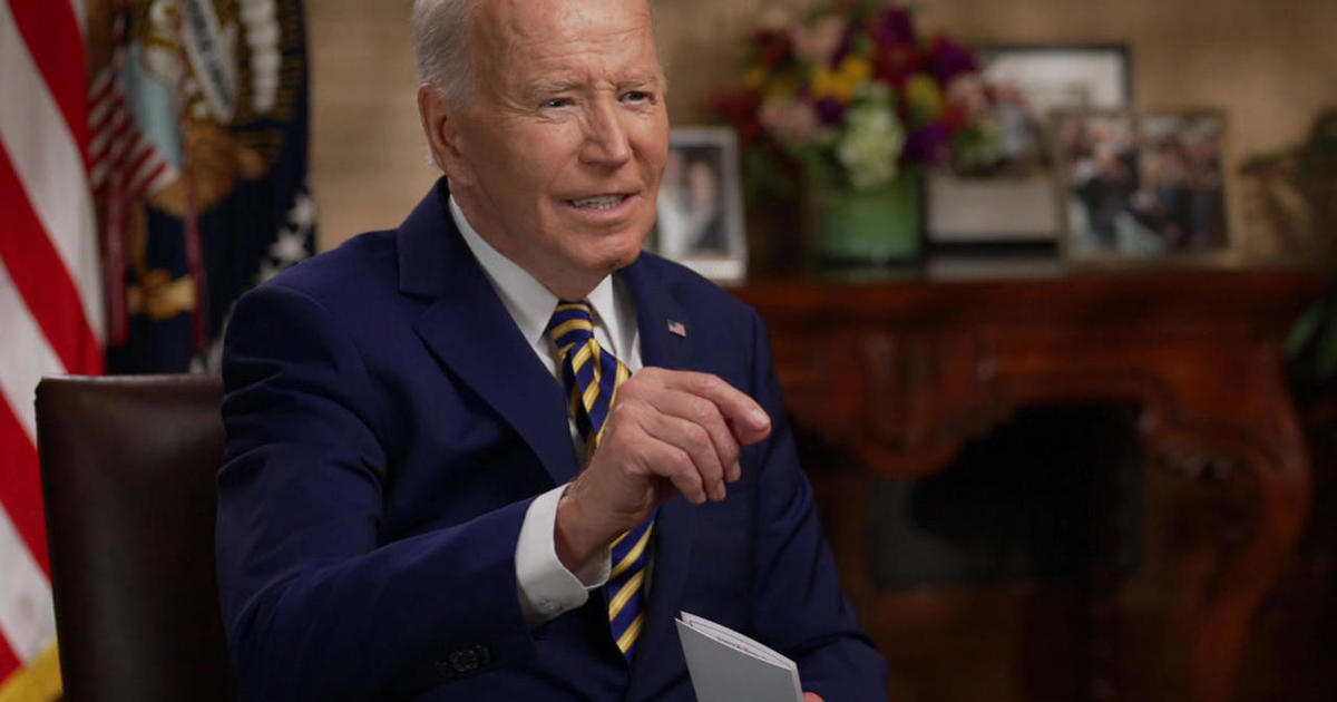 Highlights from Biden's "CBS Sunday Morning" interview