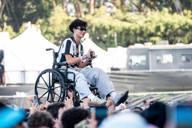 Fans at Outside Lands 2024