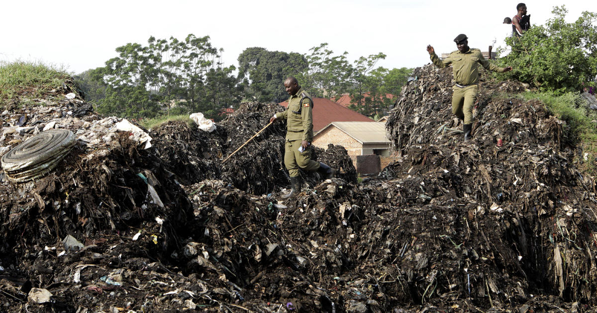 At least 18 dead after landfill site collapses in Uganda