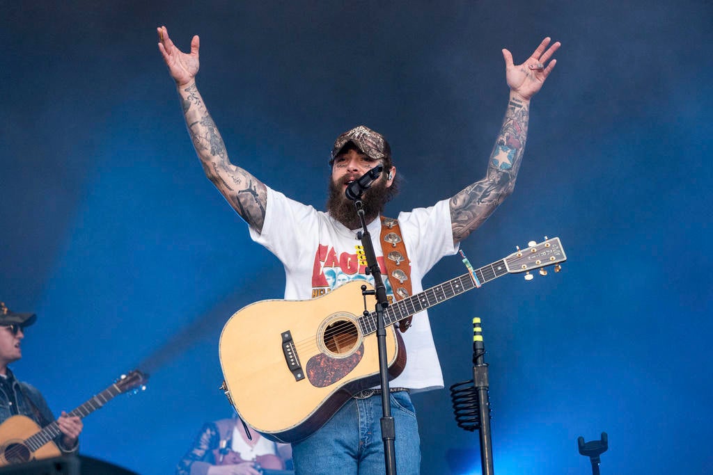 Post Malone at Outside Lands