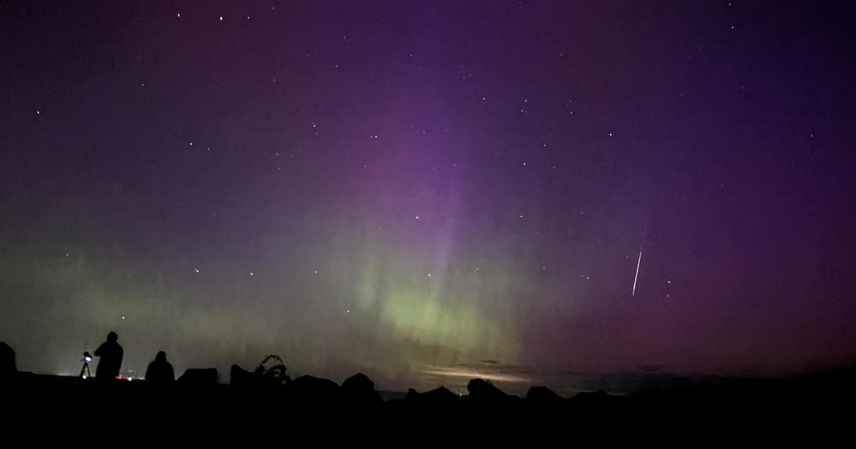 Perseid meteor shower, northern lights combine for show