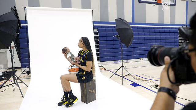 LA Sparks, WNBA, media day. 