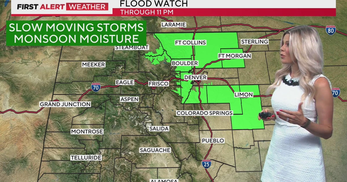Isolated severe storms and heavy rain across Colorado, possible strong ...