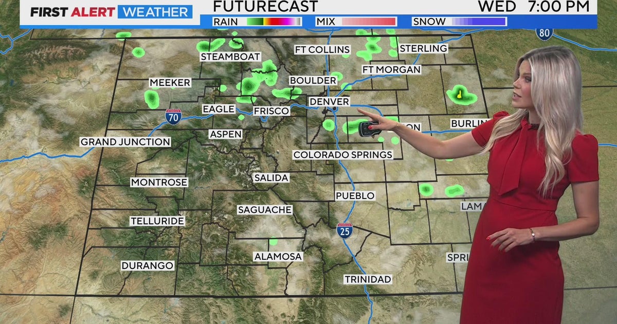 More Storms Wednesday Before Drier Conditions Return - CBS Colorado