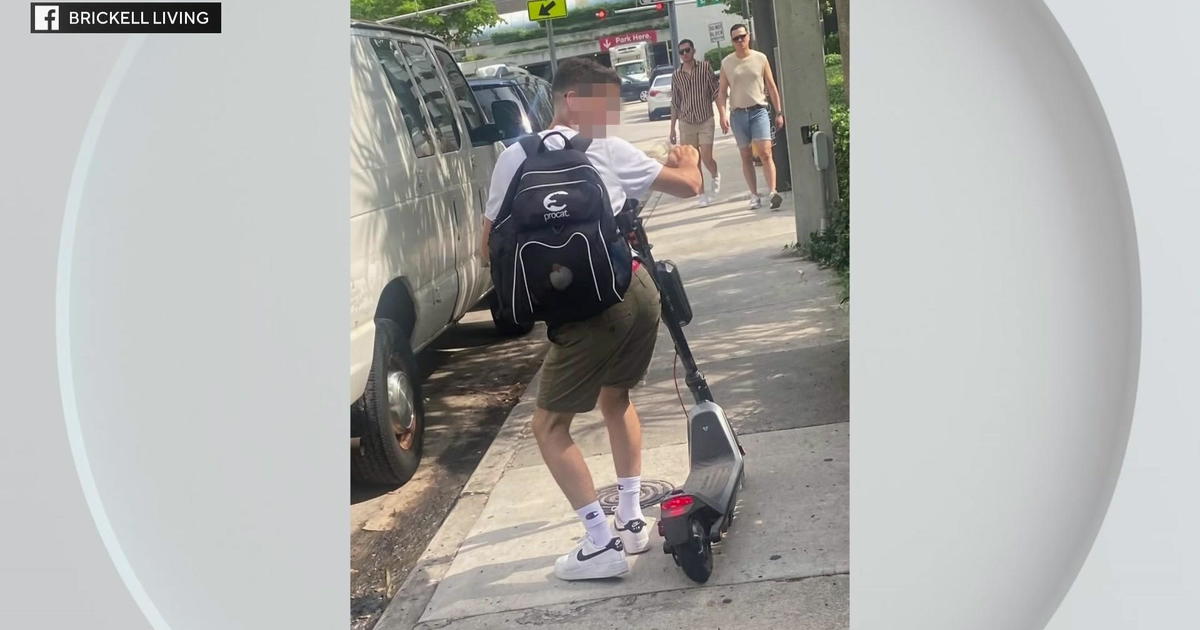 Numerous women claim to have been harassed by a man on a scooter in Brickell