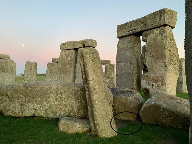 Pedra do altar de Stonehenge