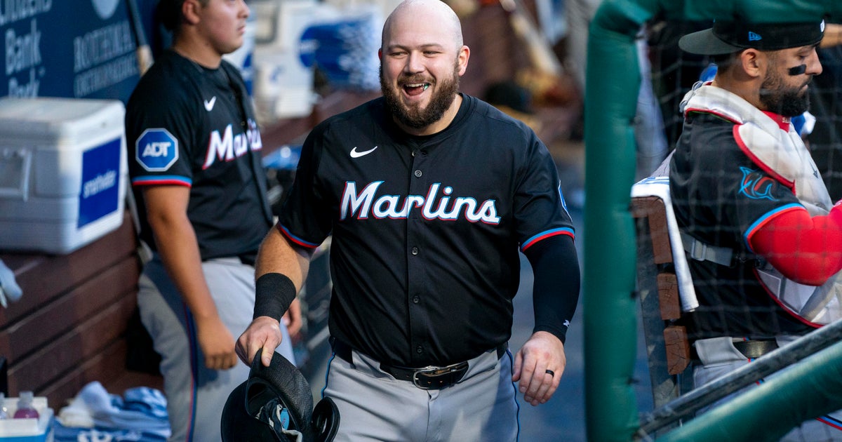 Burger homers for 4th straight game, sends Marlins past reeling Phillies 5-0 Burger homers for 4th straight game, sends Marlins past reeling Phillies 5-0