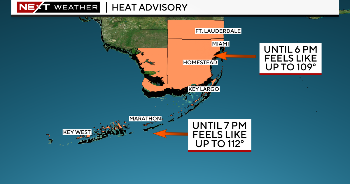 South Florida under 9th-consecutive heat advisory with feels-like temperatures in triple-digits South Florida under 9th-consecutive heat advisory with feels-like temperatures in triple-digits