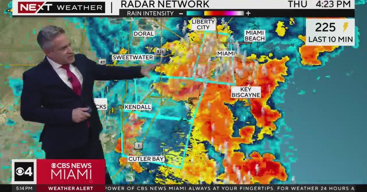 South Florida weather for Thursday 8/15/24 5PM - CBS Miami