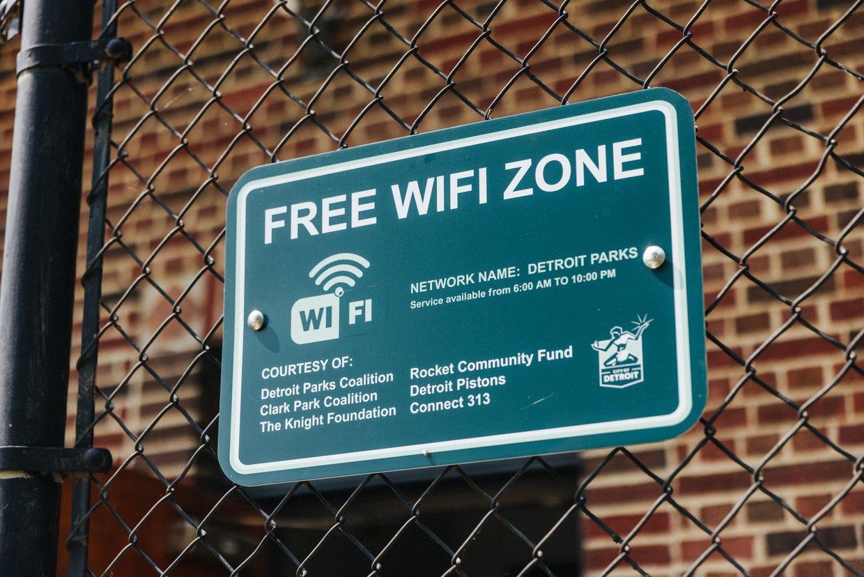 Free Wi-Fi now available in 5 Detroit parks - CBS Detroit