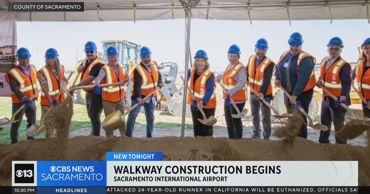 Construction begins on new walkway at SMF