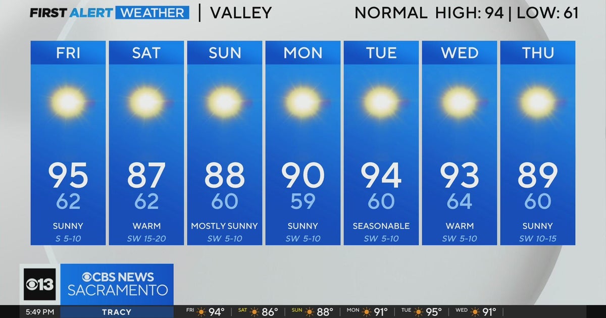 Thursday evening weather forecast - Aug. 15, 2024