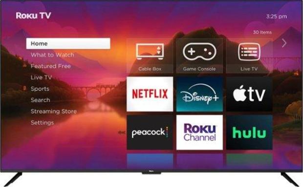 Roku 55" Class Plus Series QLED 4K Smart TV 