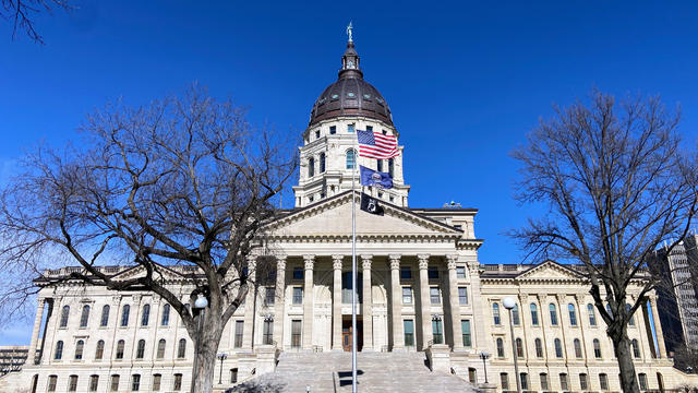 Kansas State Capitol Building in Topeka 