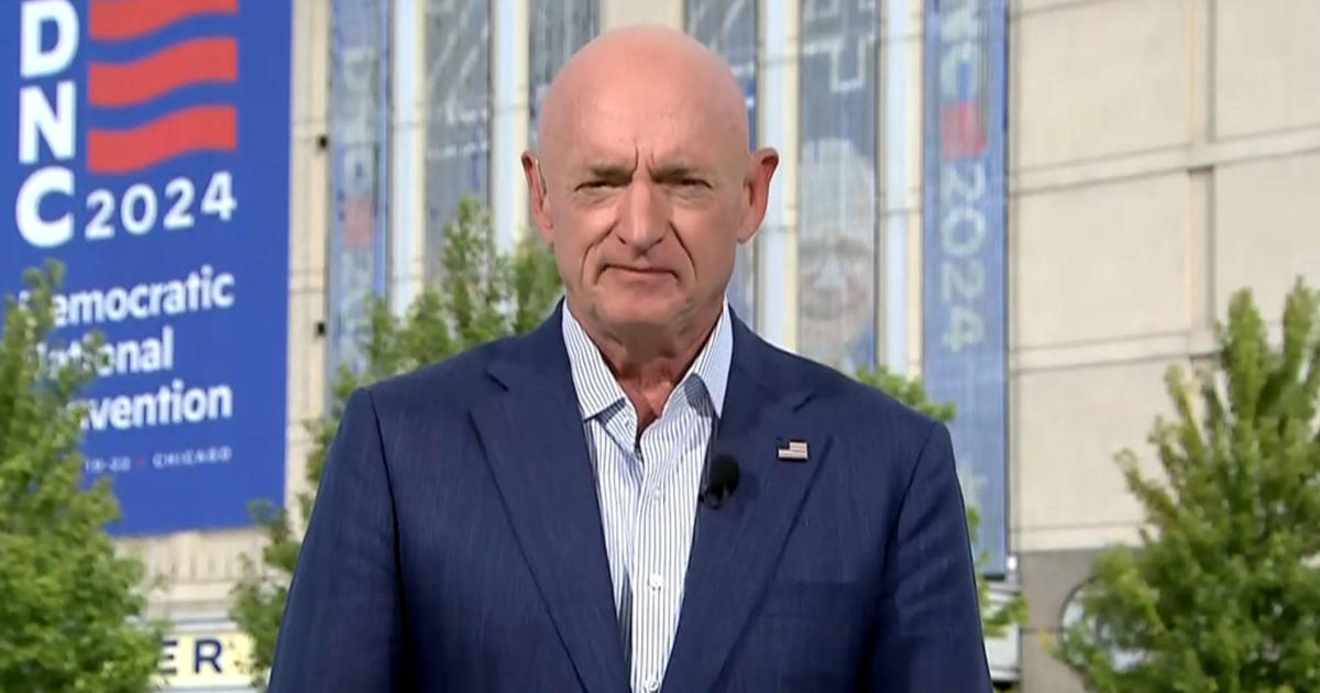 Sen. Mark Kelly says when Trump is "done and gone," Senate GOP will support immigration bill