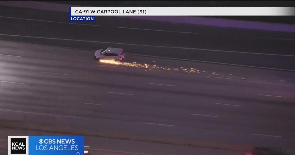 Stolen vehicle suspects flee after chase in South LA