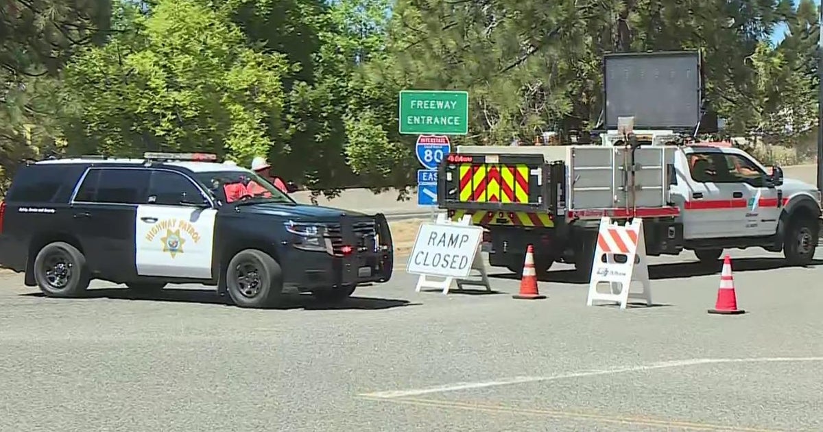 Tesla semi catches fire on I-80 in California, prompting hours long closure