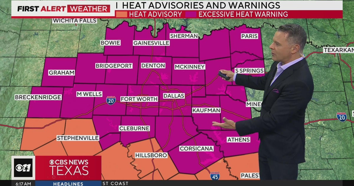 Excessive heat warning in place for North Texas on the hottest day of ...