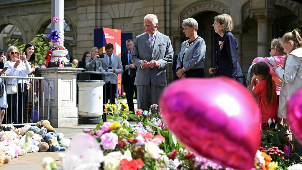 King Charles and Taylor Swift meet survivors, families of U.K. mass-stabbing victims in Southport