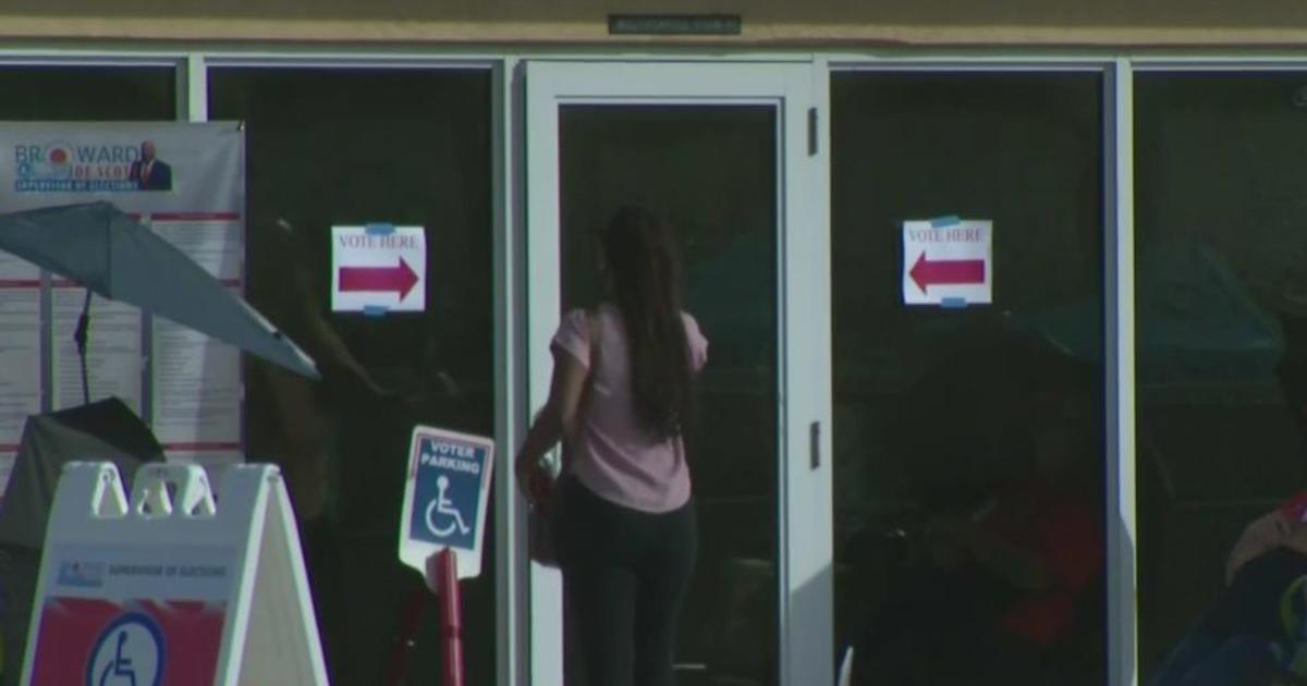 Florida's primary election day draws voters across Broward CBS Miami