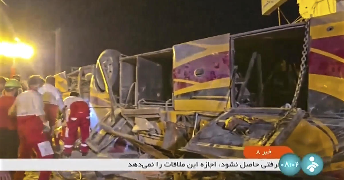 Bus crash involving Pakistani pilgrims in Iran: At least 28 people die