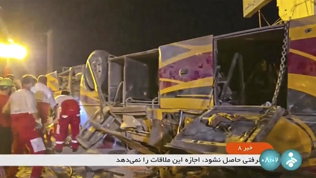 Iran Bus Crash 