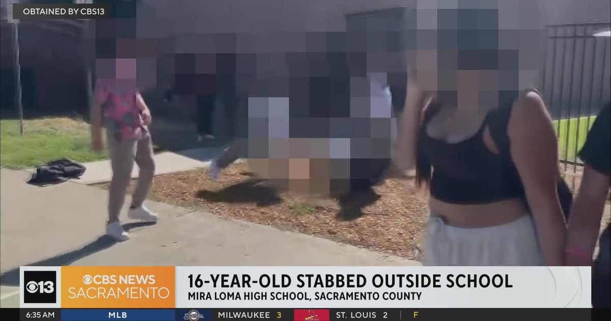 16-year-old stabbed outside Sacramento-area school