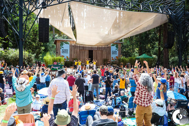 Crowd at Stern Grove 