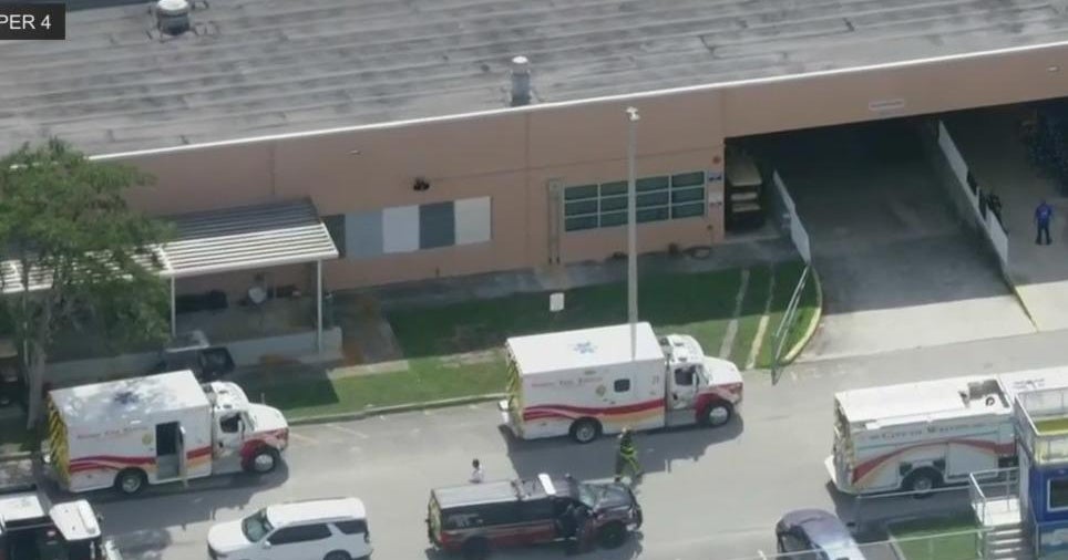 Cypress Bay High School’s cafeteria was evacuated due to suspected carbon monoxide leak