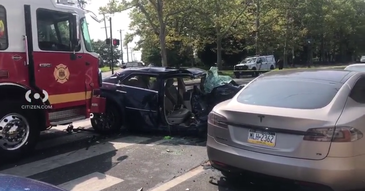 Woman killed, man seriously injured in fatal fire truck crash in Philadelphia, police say