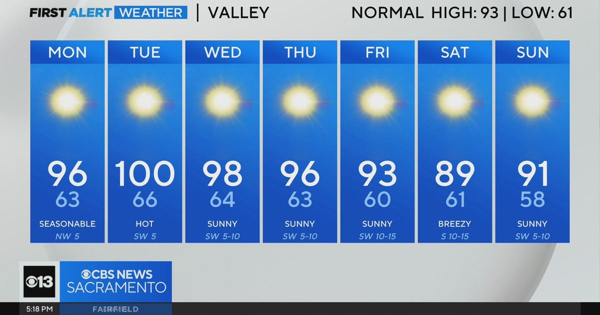 Sunday evening weather forecast - Aug. 25, 2024