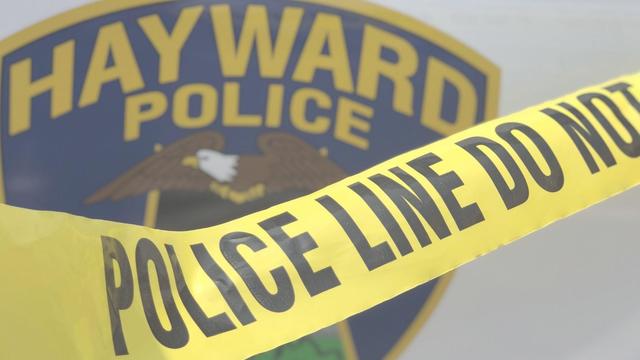 Hayward police crime scene 