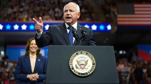 Kamala Harris And Running Mate Tim Walz Make First Appearance Together In Philadelphia 