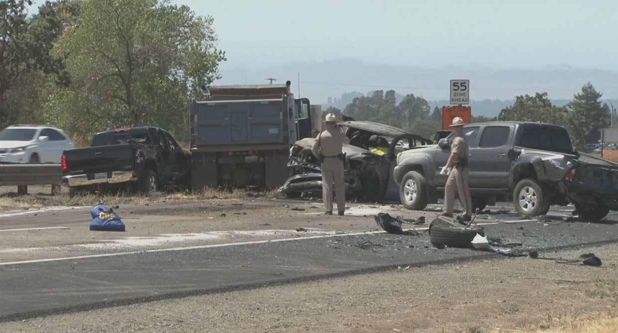 Fiery, multi-vehicle crash involving dump truck in Santa Rosa kills 1 ...