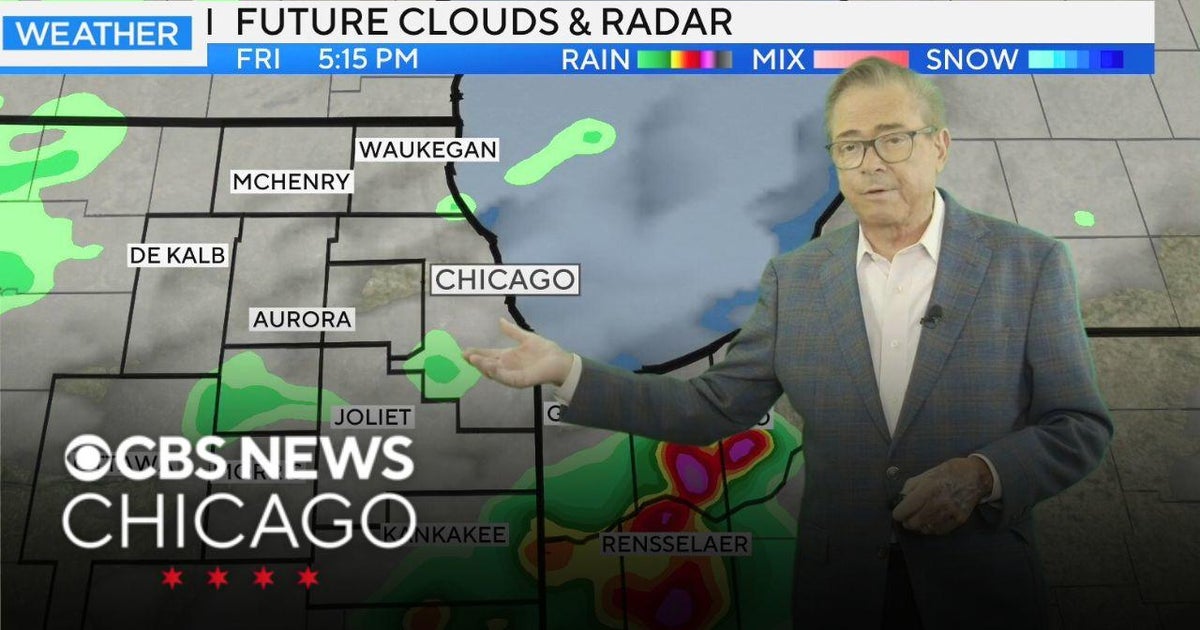 Rain on and off for Friday - CBS Chicago