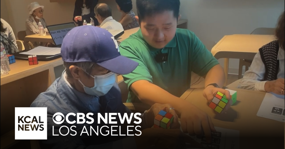 High school seniors set up program to use Rubik's Cubes to help the ...