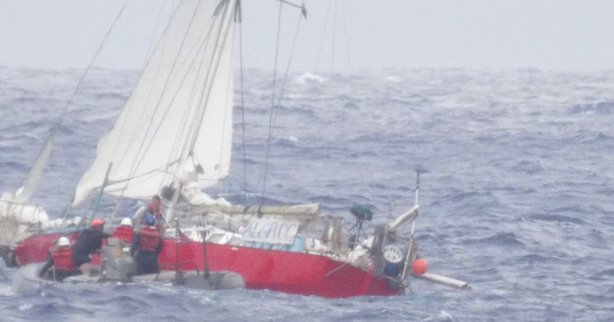 Navy rescues woman, daughter, pets from boat amid approaching hurricane