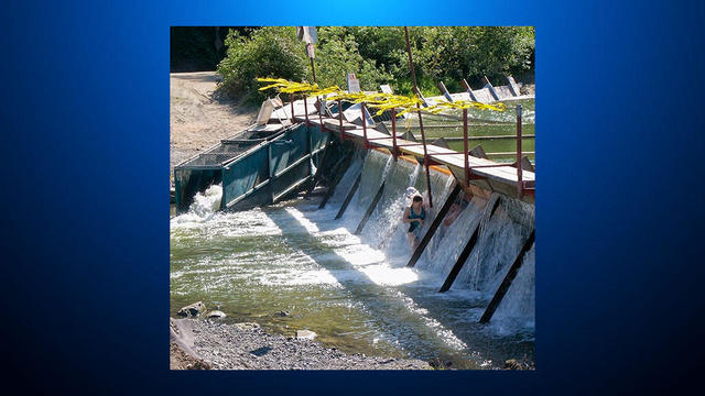 Russian River dam breach 