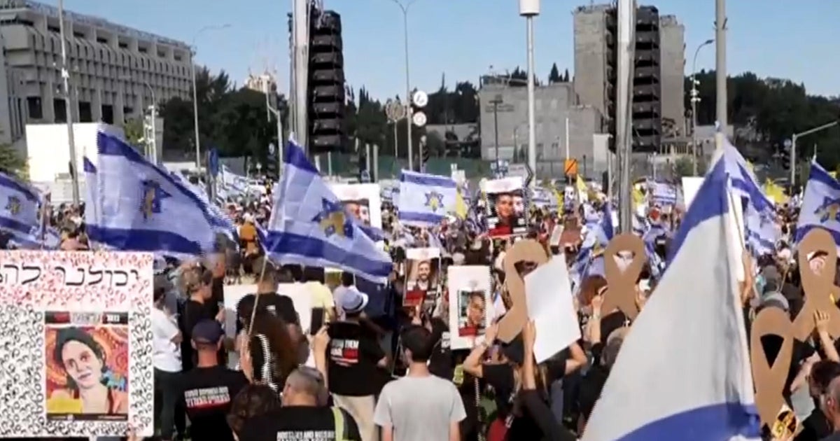Outrage in Israel over killings of 6 hostages - CBS News