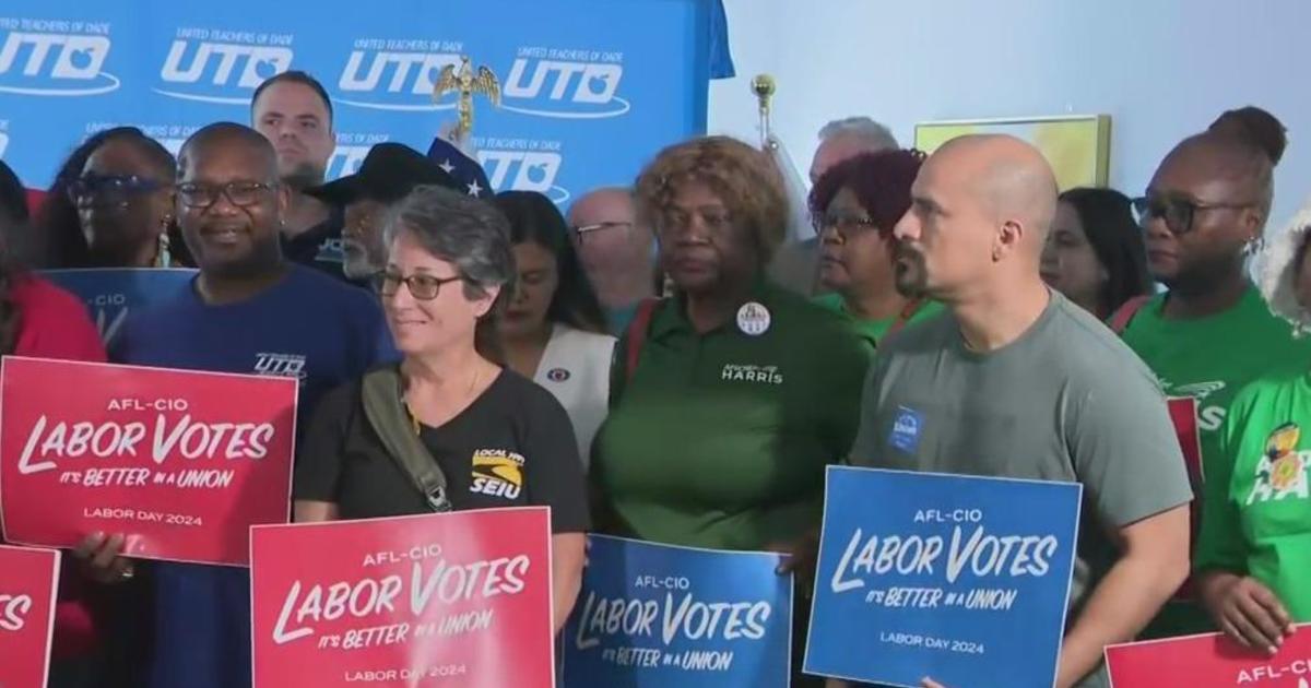 Unions rally South Florida workers on Labor Day to demand better pay